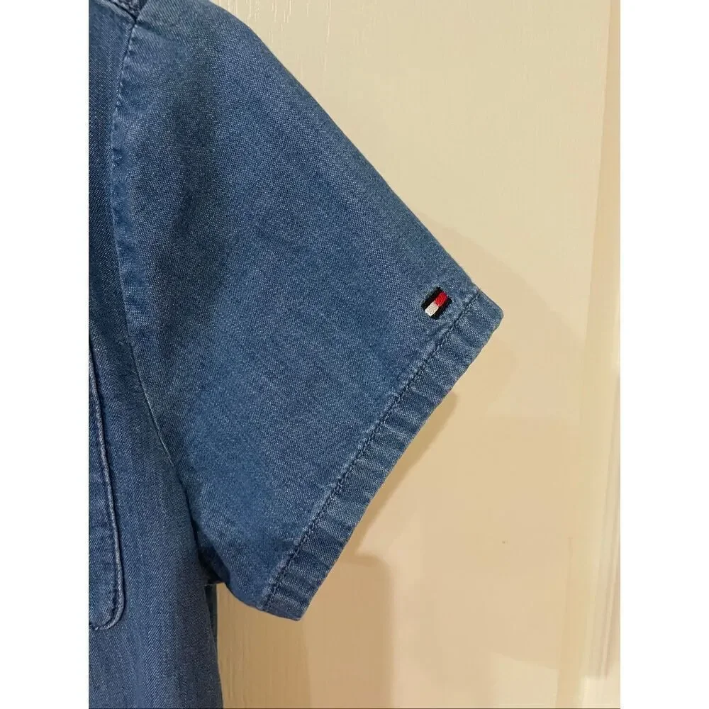 Tommy Hilfiger x Disney Girls Denim Shirt Dress size XL